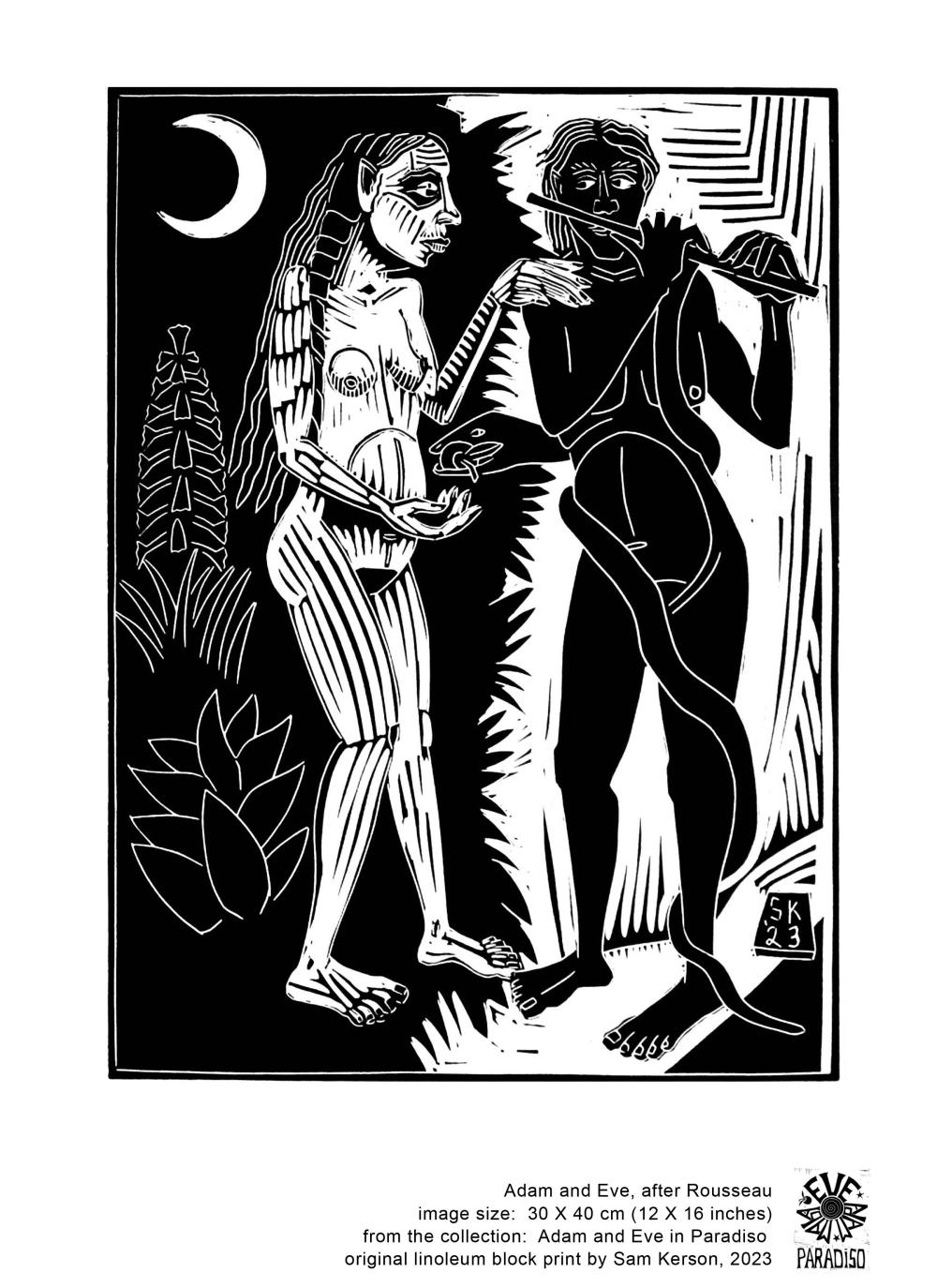 Adam and Eve after Rousseau