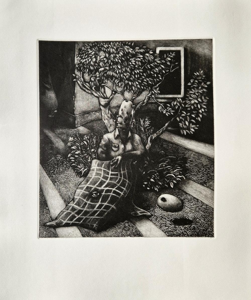 The Bachelor Looks On